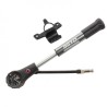 shock pump and mini pump 2-in-1 black/silver - Teknashop Ltd