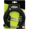 Ring Lock 14.7 x 18.8 cm Stainless Steel 3-Piece Art2** Black - Teknashop Ltd