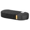 Luggage carrier cushion Recycled Pet Black - Teknashop Ltd