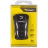 front light Meteor 400 lm rechargeable black - Teknashop Ltd