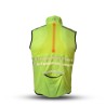 Windbreaker mesh vest usb led neon yellow size S - Teknashop Ltd