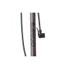 bicycle pump with pressure gauge 11 Bar 61 cm anthracite - Teknashop Ltd