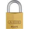 Padlock 65/25 hardened steel gold - Teknashop Ltd