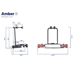 Amber II Towbar Bike Carrier 7/13-pin max. 