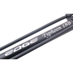 Tyfoon High Pressure Bicycle Pump 18 Bar With Pressure Gauge Black - Teknashop Ltd