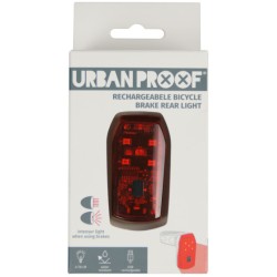 Taillight with Brake Function Led USB Rechargeable - Teknashop Ltd