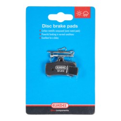 6891MC Shimano/ Tektro/TRP Disc brake pad Met.Carbon Black - Teknashop Ltd