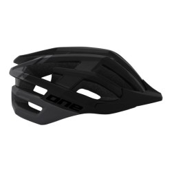 MTB Race Bicycle Helmet Dark Gray/Black Size L (57-61 cm) - Teknashop Ltd