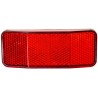 Plastic reflector 50-80 mm red - Teknashop Ltd