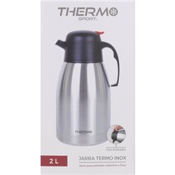 JARRA TERMO INOX 2LT.C/PULSADOR THERMOSPORT