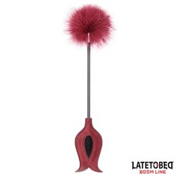 Feather Tickler and Rose Shape Paddle