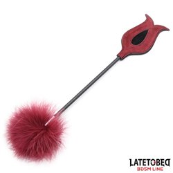 Feather Tickler and Rose Shape Paddle