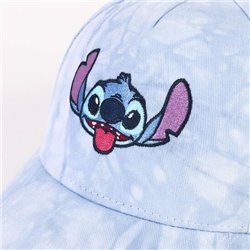 GORRA VISERA CURVA STITCH BLUE