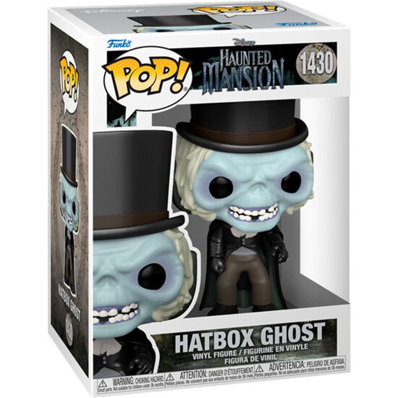 FIGURA POP DISNEY HAUNTED MANSION HATBOX GHOST