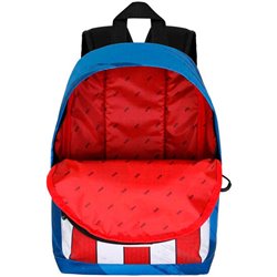 MOCHILA GEARS CAPITAN AMERICA MARVEL 34CM ADAPTABLE