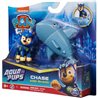 BLISTER 2 FIGURAS CHASE AQUA PUPS PATRULLA CANINA PAW PATROL