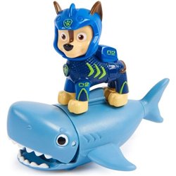 BLISTER 2 FIGURAS CHASE AQUA PUPS PATRULLA CANINA PAW PATROL