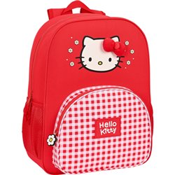 MOCHILA DE 33 CM ADAPT.CARRO HELLO KITTY "SPRING"