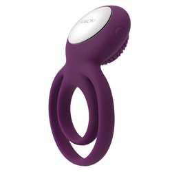 Tammy Double Vibrating Ring Violet