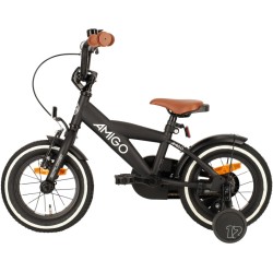 Explorer 12 Inch 20 cm Boys Coaster Brake Black/White