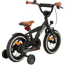 Explorer 12 Inch 20 cm Boys Coaster Brake Black/White