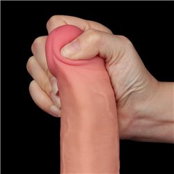 Sliding Skin Dual Layer Dildo 8.5