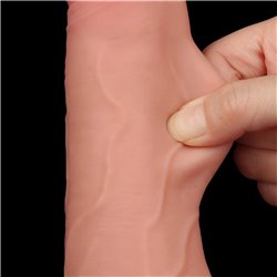 Sliding Skin Dual Layer Dildo 8.5