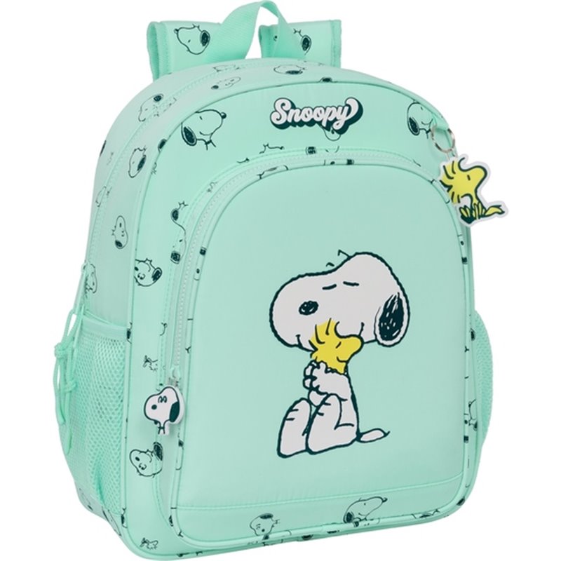 MOCHILA JUNIOR ADAPT.CARRO SNOOPY "GROOVY"