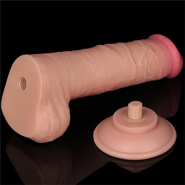Sliding Skin Dual Layer Dildo 8 - LO-LV317207 - Teknashop Ltd
