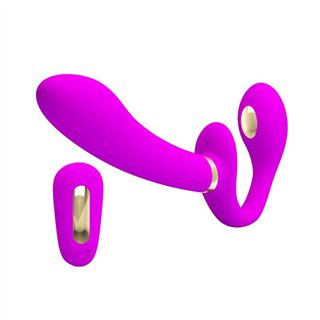 Thunderbird Couples Vibe Strapless with Remote Control - BW-022068W - Teknashop Ltd