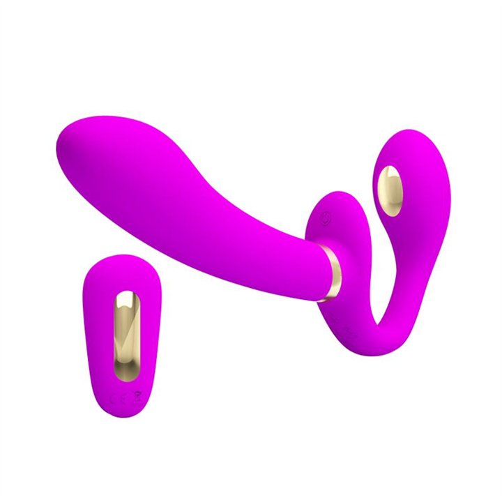 Thunderbird Couples Vibe Strapless with Remote Control - BW-022068W - Teknashop Ltd