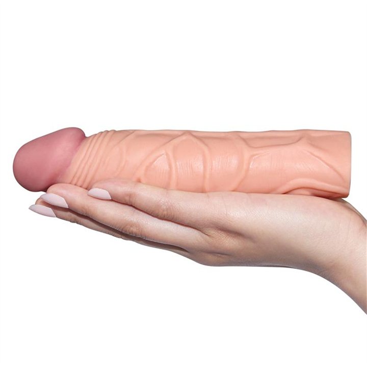 Penis Sleeve Pleasure X Tender Flesh - LO-LV1051F - Teknashop Ltd