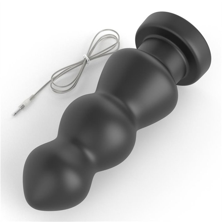 Vibrating Butt Plug King Sized 7.8 Black - LO-LV120117 - Teknashop Ltd