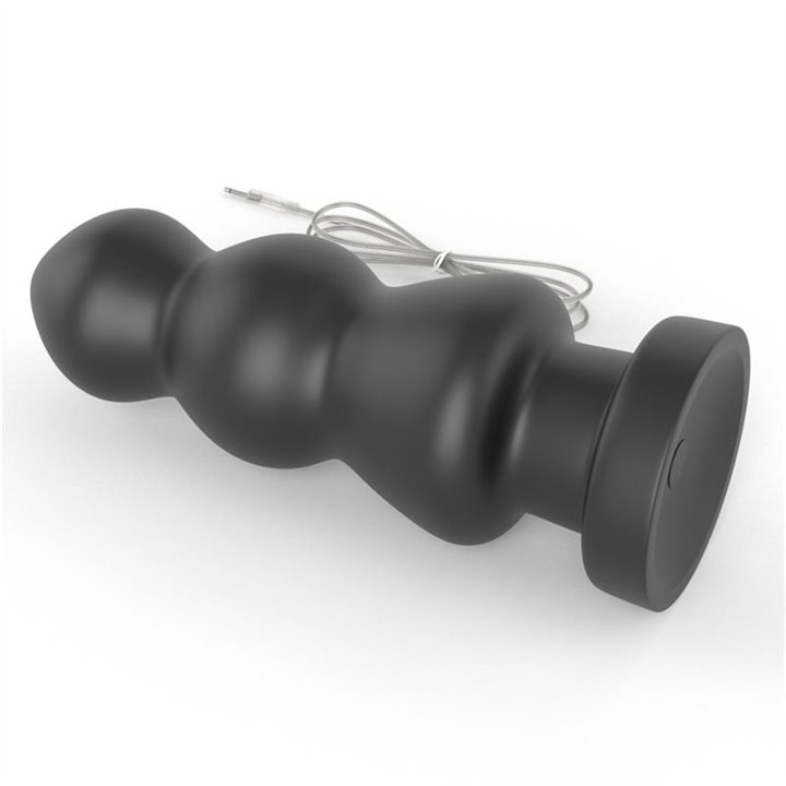 Vibrating Butt Plug King Sized 7.8 Black - LO-LV120117 - Teknashop Ltd