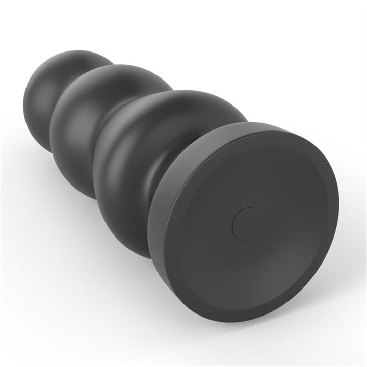 Vibrating Butt Plug King Sized 7.8 Black - LO-LV120117 - Teknashop Ltd