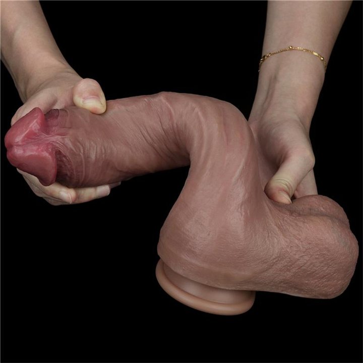 Dildo Nature 10.5 Dual Layer - LO-LV411052 - Teknashop Ltd
