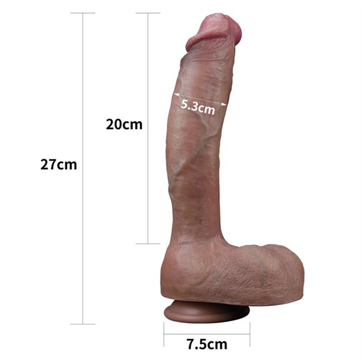 Dildo Nature 10.5 Dual Layer - LO-LV411052 - Teknashop Ltd