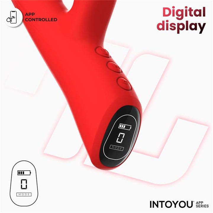 Trixy Vibrator with Tapping, Biting and App - IN-212 - Teknashop Ltd