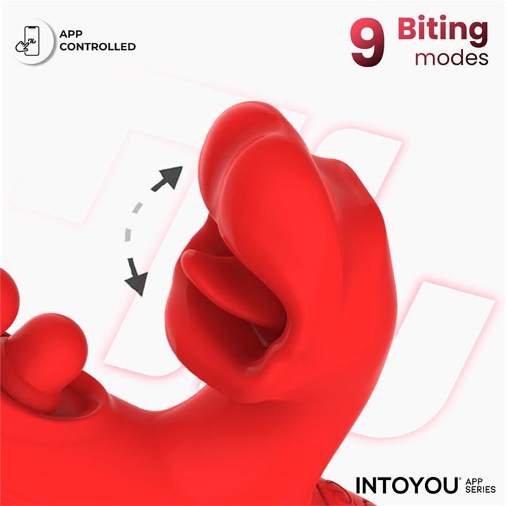 Trixy Vibrator with Tapping, Biting and App - IN-212 - Teknashop Ltd