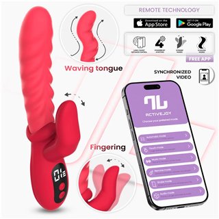 Tingly Vibrator with Finger, Waving and App - IN-210 - Teknashop Ltd