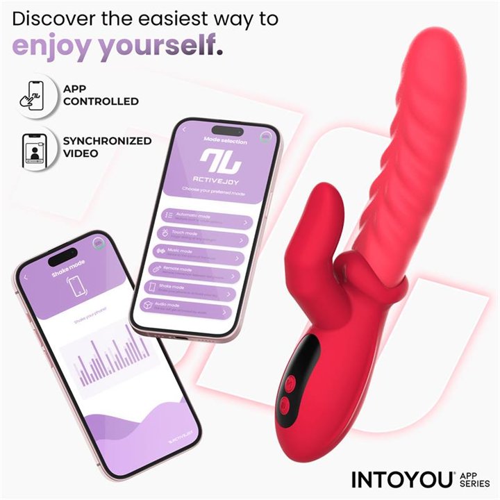 Tingly Vibrator with Finger, Waving and App - IN-210 - Teknashop Ltd