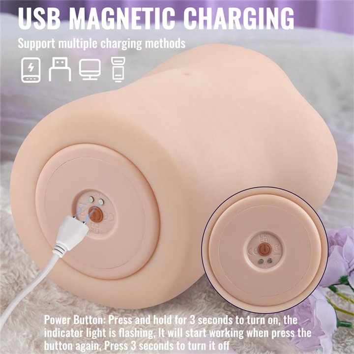 Eliza Vagina and Anus with Vibration, Thrusting and APP 1.83 kg - SQ-MAR60070L - Teknashop Ltd