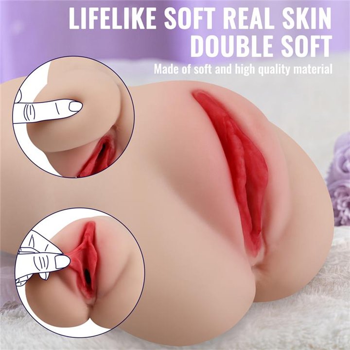 Eliza Vagina and Anus with Vibration, Thrusting and APP 1.83 kg - SQ-MAR60070L - Teknashop Ltd