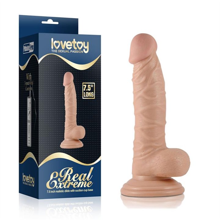 Dildo Real Extreme 7.5 Flesh - LO-350046 - Teknashop Ltd