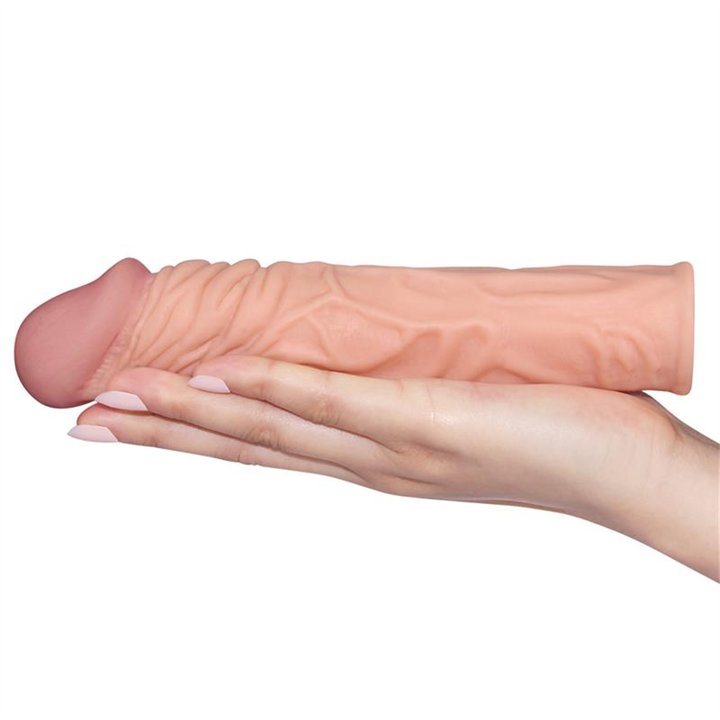 Penis Sleeve Add 2 Pleasure X Tender Flesh - LO-LV1052-F - Teknashop Ltd