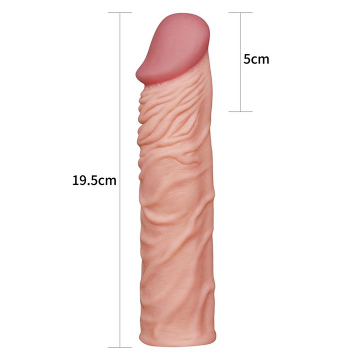 Penis Sleeve Add 2 Pleasure X Tender Flesh - LO-LV1052-F - Teknashop Ltd