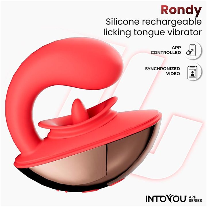 Rondy Vibrating and Licking Tongue Stimulator with App - IN-496 - Teknashop Ltd