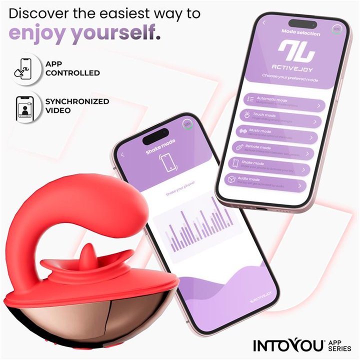 Rondy Vibrating and Licking Tongue Stimulator with App - IN-496 - Teknashop Ltd