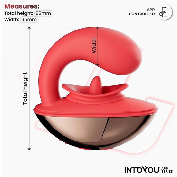 Rondy Vibrating and Licking Tongue Stimulator with App - IN-496 - Teknashop Ltd