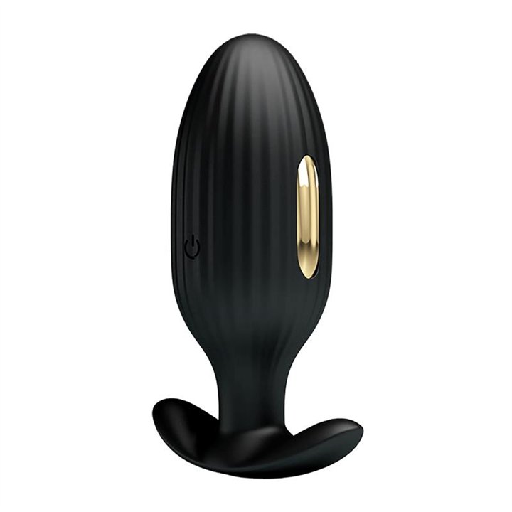 Jefferson Vibrating Anal Plug with Electroshock and APP - BI-040083HP - Teknashop Ltd